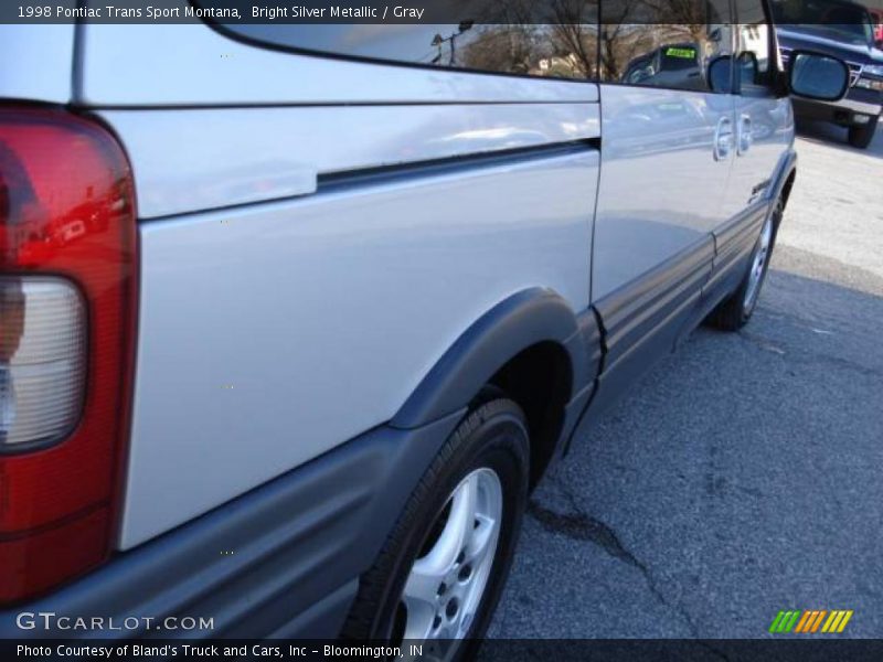 Bright Silver Metallic / Gray 1998 Pontiac Trans Sport Montana
