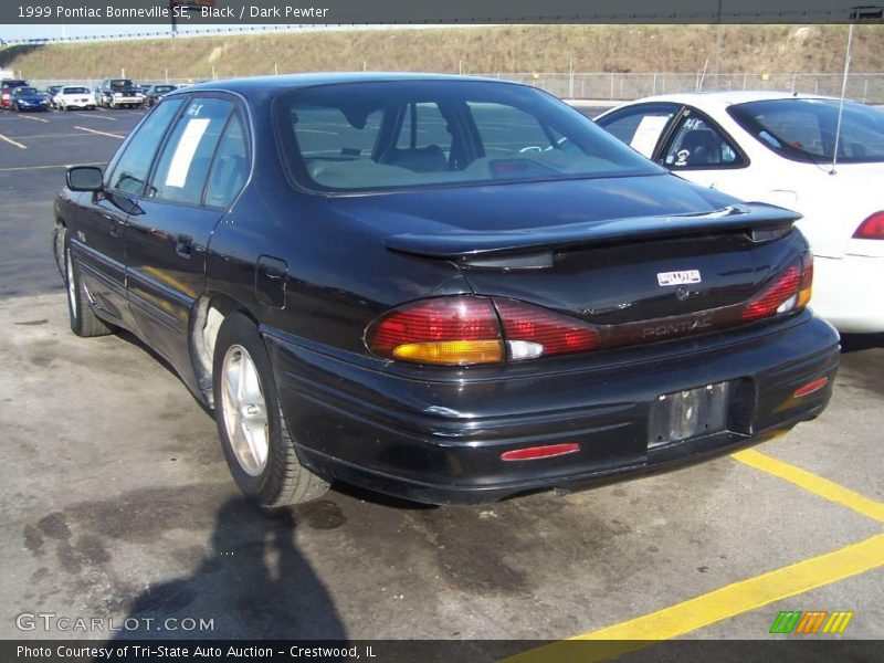 Black / Dark Pewter 1999 Pontiac Bonneville SE
