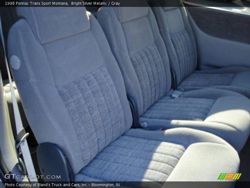 Bright Silver Metallic / Gray 1998 Pontiac Trans Sport Montana