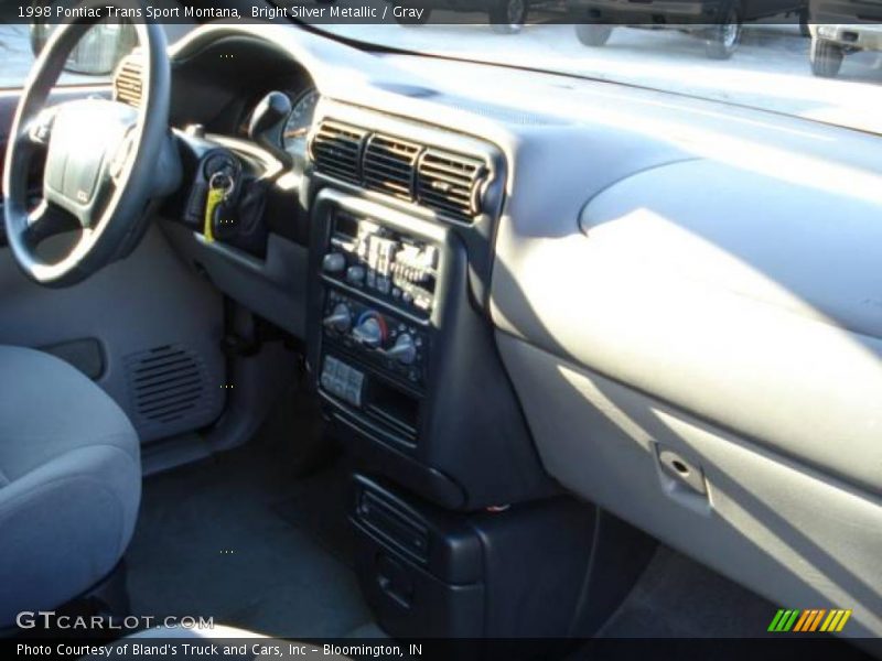 Bright Silver Metallic / Gray 1998 Pontiac Trans Sport Montana