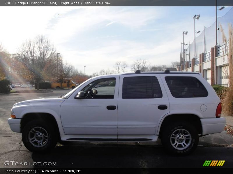 Bright White / Dark Slate Gray 2003 Dodge Durango SLT 4x4