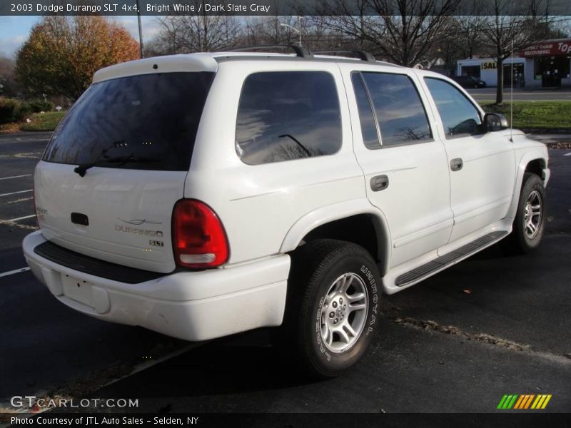 Bright White / Dark Slate Gray 2003 Dodge Durango SLT 4x4