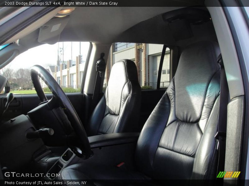 Bright White / Dark Slate Gray 2003 Dodge Durango SLT 4x4