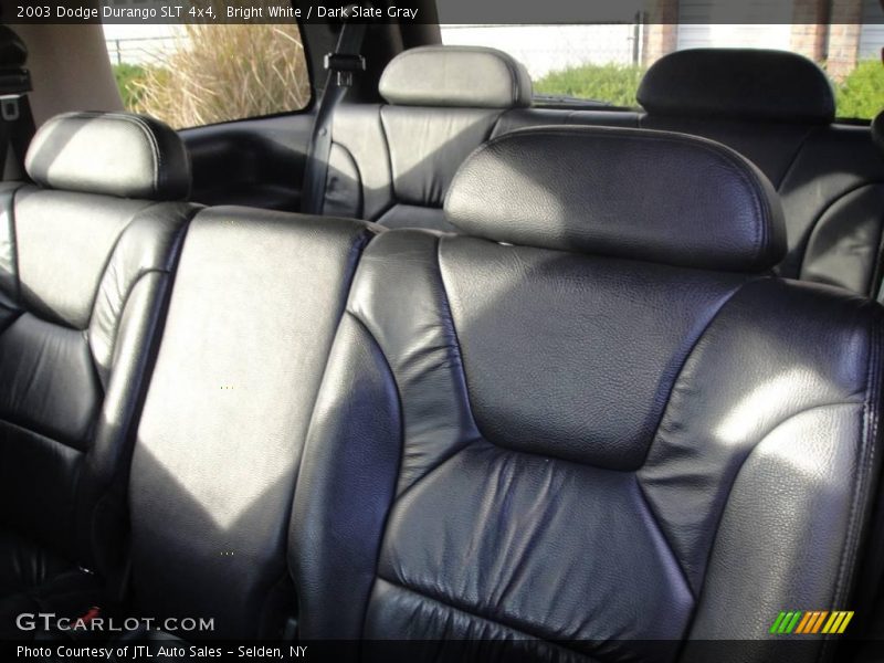 Bright White / Dark Slate Gray 2003 Dodge Durango SLT 4x4
