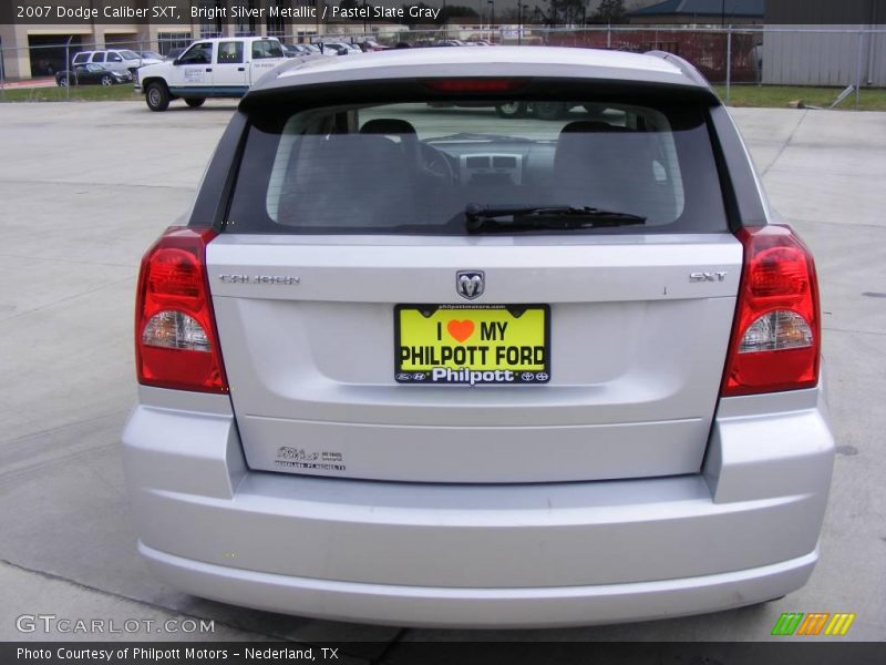 Bright Silver Metallic / Pastel Slate Gray 2007 Dodge Caliber SXT