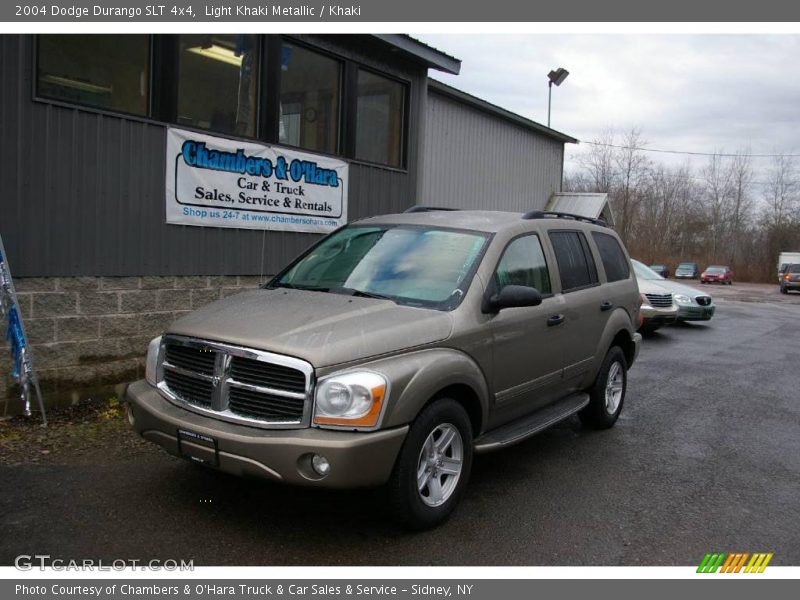 Light Khaki Metallic / Khaki 2004 Dodge Durango SLT 4x4