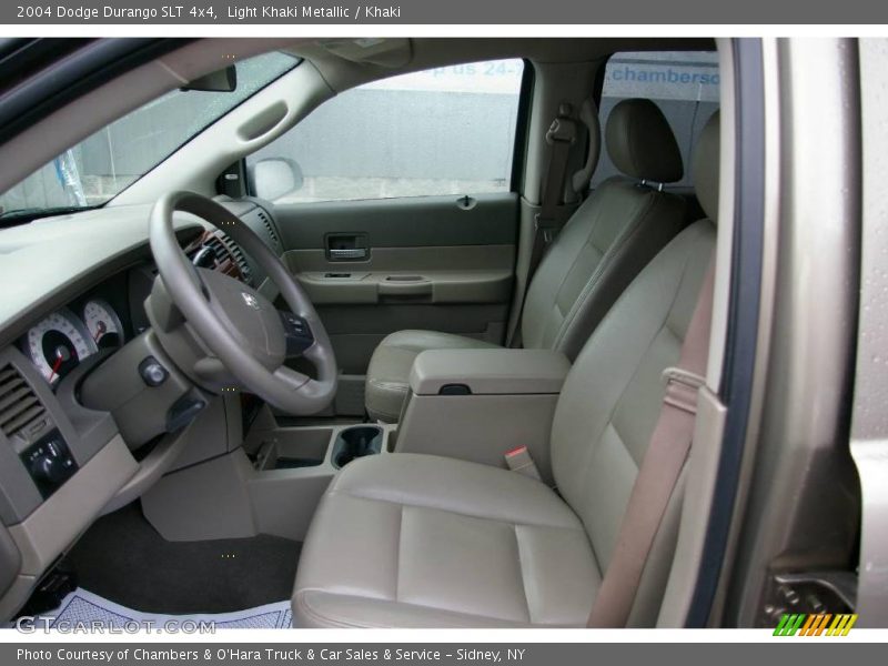 Light Khaki Metallic / Khaki 2004 Dodge Durango SLT 4x4