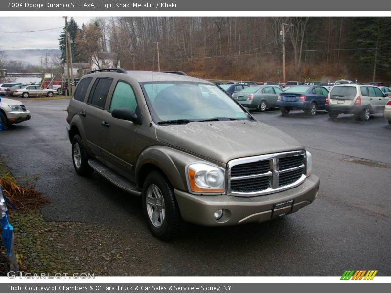 Light Khaki Metallic / Khaki 2004 Dodge Durango SLT 4x4