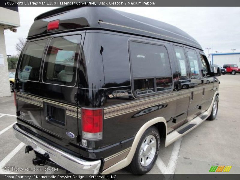 Black Cleacoat / Medium Pebble 2005 Ford E Series Van E150 Passenger Conversion