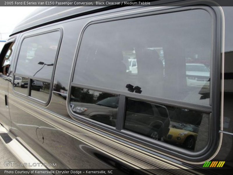 Black Cleacoat / Medium Pebble 2005 Ford E Series Van E150 Passenger Conversion