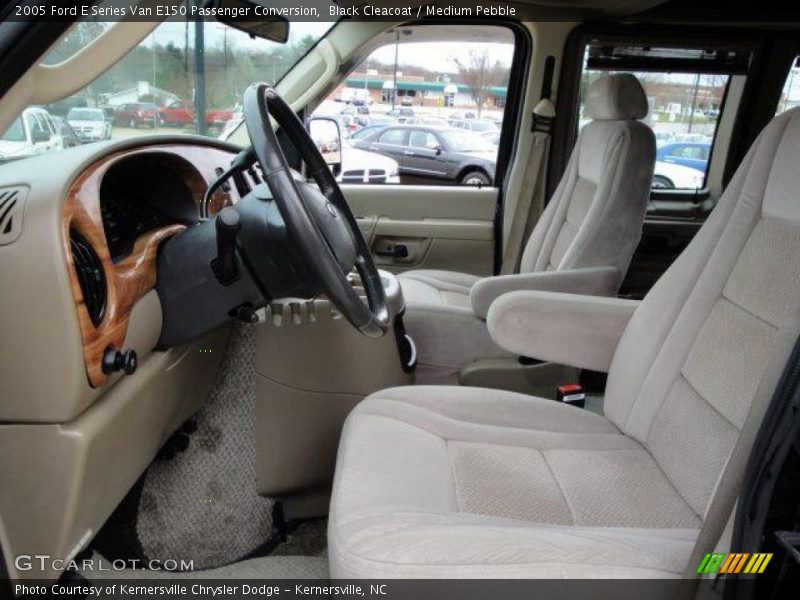 Black Cleacoat / Medium Pebble 2005 Ford E Series Van E150 Passenger Conversion