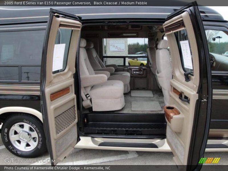 Black Cleacoat / Medium Pebble 2005 Ford E Series Van E150 Passenger Conversion
