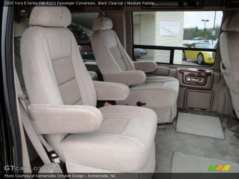 Black Cleacoat / Medium Pebble 2005 Ford E Series Van E150 Passenger Conversion
