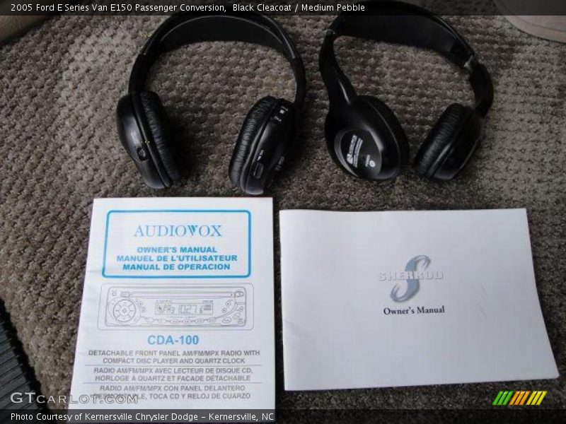 Black Cleacoat / Medium Pebble 2005 Ford E Series Van E150 Passenger Conversion