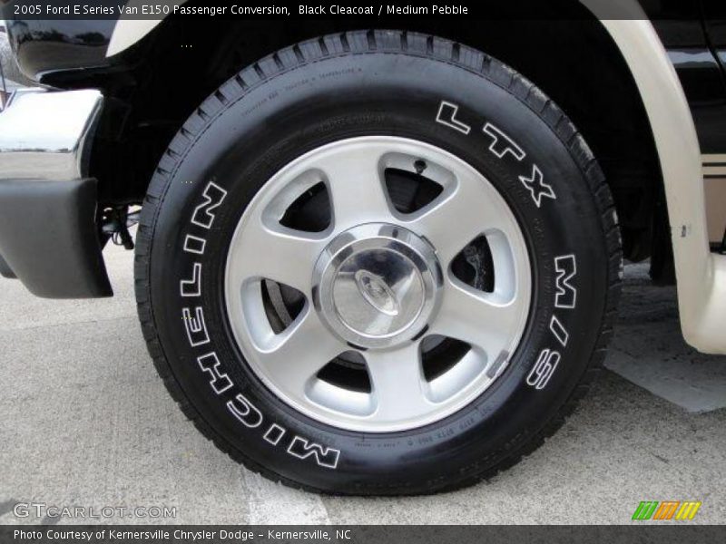 Black Cleacoat / Medium Pebble 2005 Ford E Series Van E150 Passenger Conversion