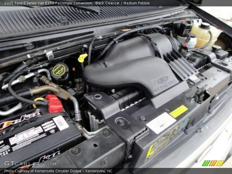 Black Cleacoat / Medium Pebble 2005 Ford E Series Van E150 Passenger Conversion