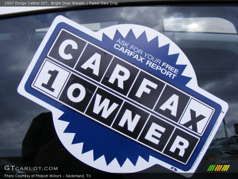 Bright Silver Metallic / Pastel Slate Gray 2007 Dodge Caliber SXT