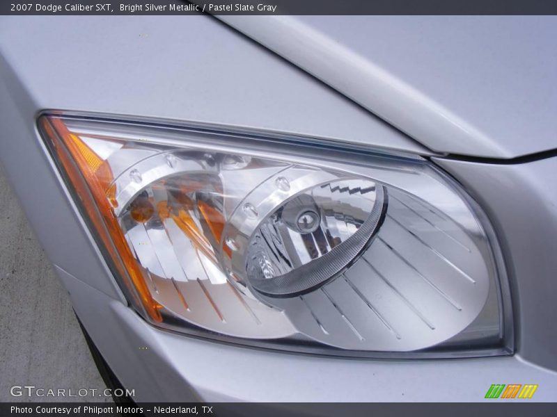 Bright Silver Metallic / Pastel Slate Gray 2007 Dodge Caliber SXT
