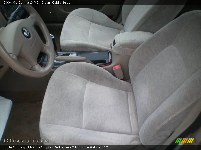 Cream Gold / Beige 2004 Kia Optima LX V6