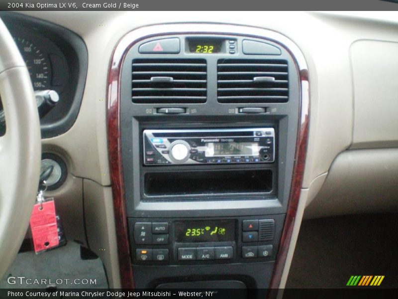 Cream Gold / Beige 2004 Kia Optima LX V6