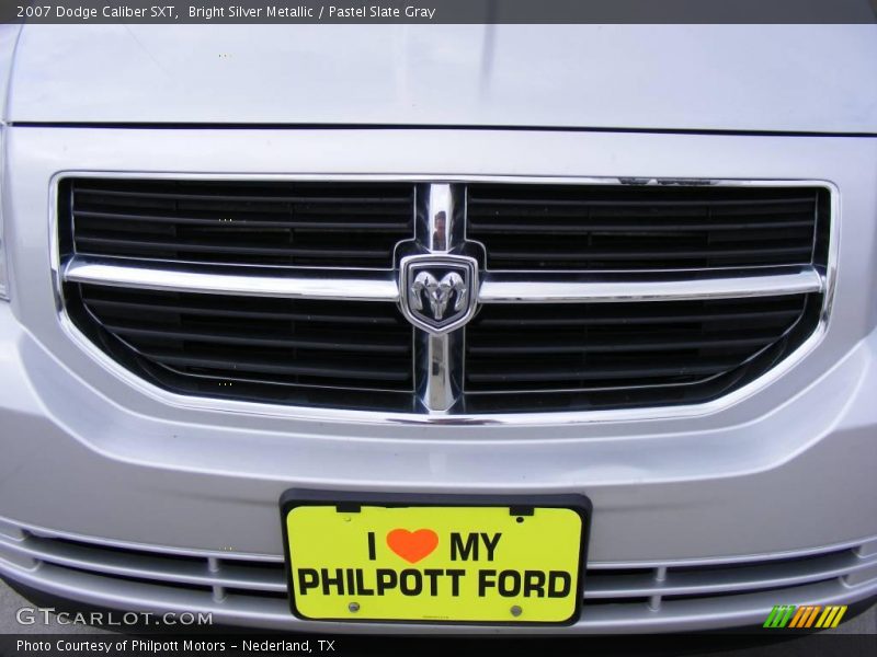 Bright Silver Metallic / Pastel Slate Gray 2007 Dodge Caliber SXT