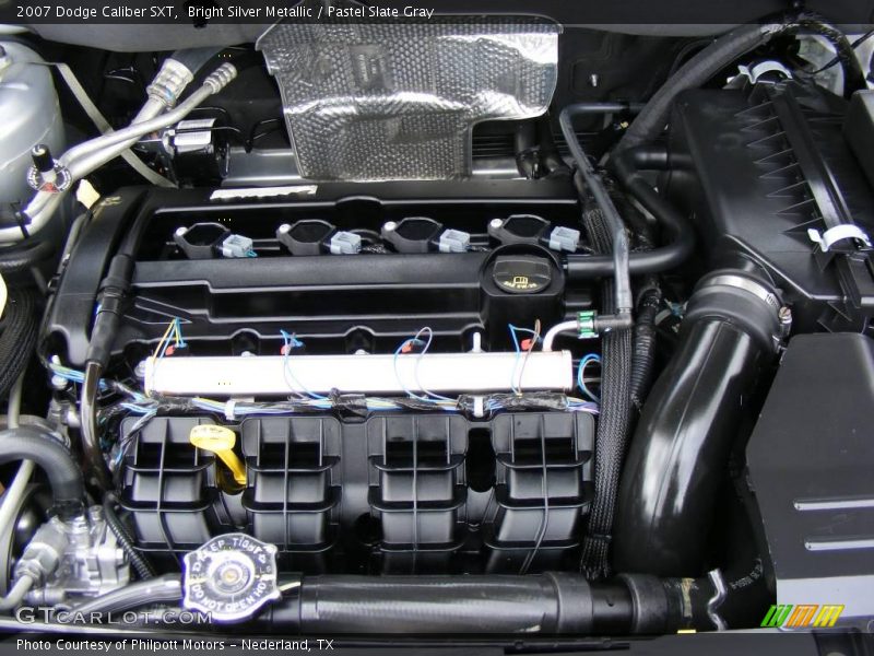 Bright Silver Metallic / Pastel Slate Gray 2007 Dodge Caliber SXT