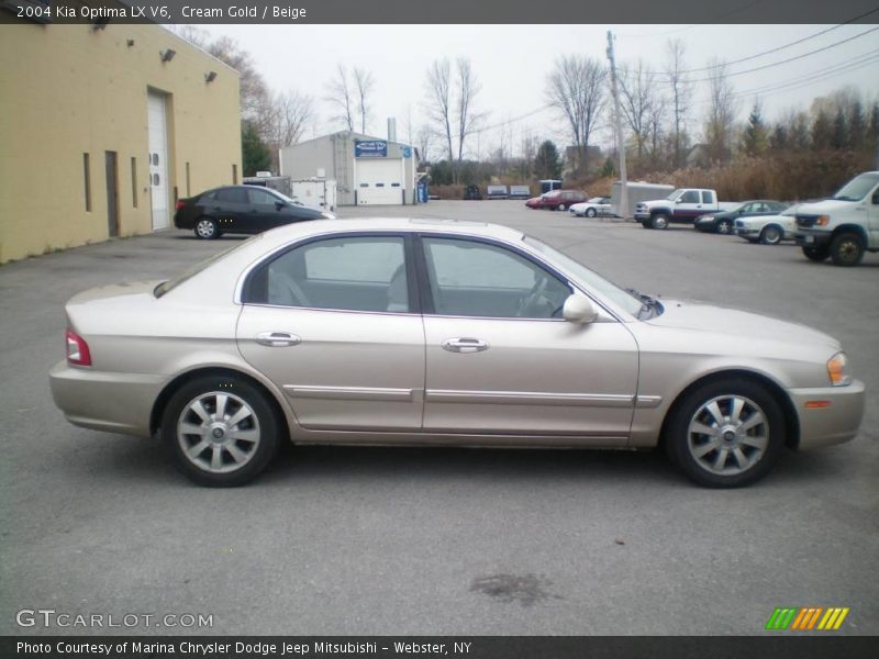 Cream Gold / Beige 2004 Kia Optima LX V6