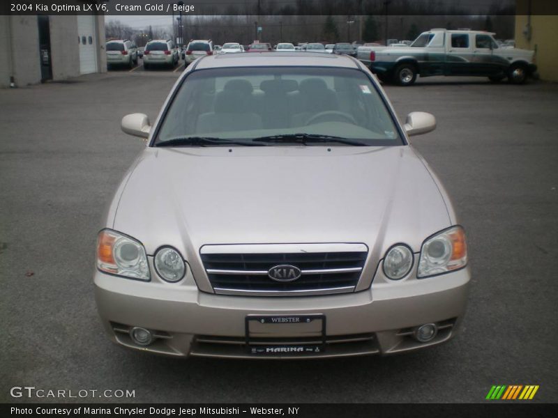 Cream Gold / Beige 2004 Kia Optima LX V6