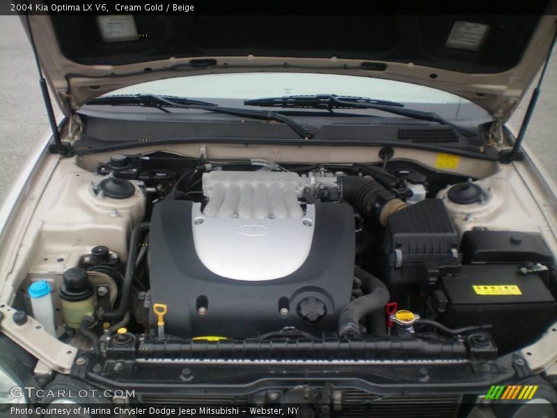Cream Gold / Beige 2004 Kia Optima LX V6