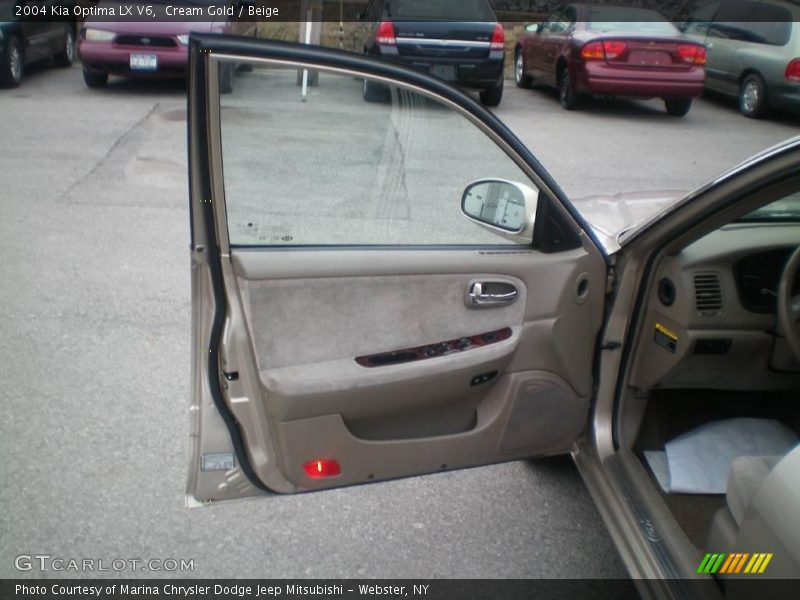 Cream Gold / Beige 2004 Kia Optima LX V6