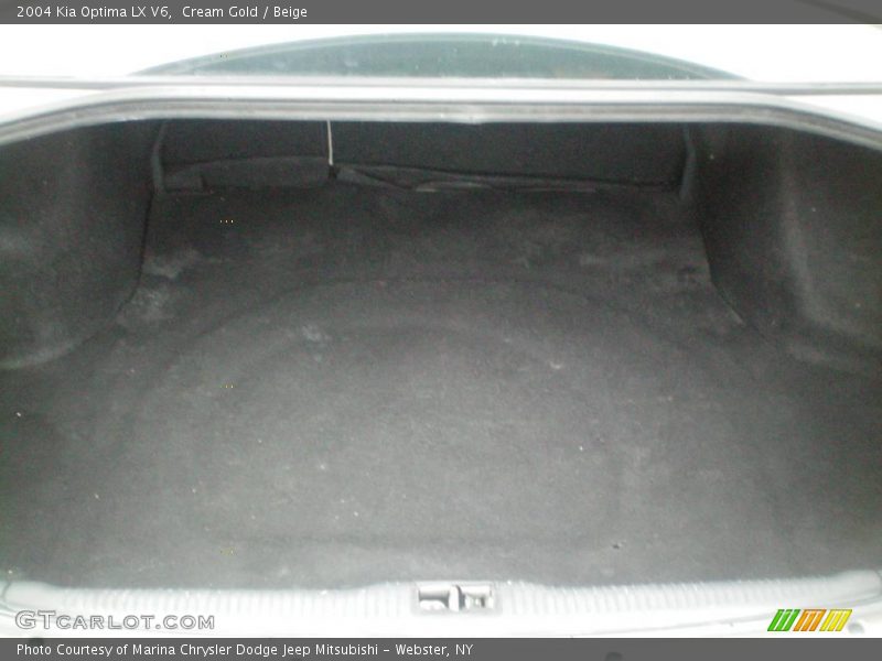 Cream Gold / Beige 2004 Kia Optima LX V6