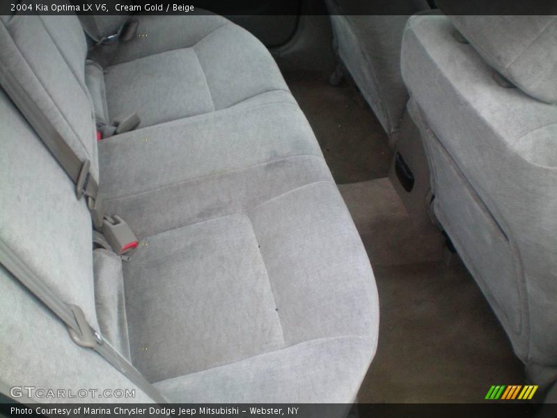 Cream Gold / Beige 2004 Kia Optima LX V6