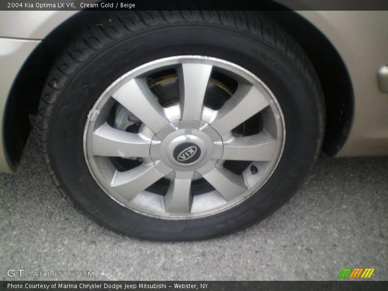 Cream Gold / Beige 2004 Kia Optima LX V6