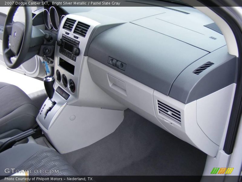 Bright Silver Metallic / Pastel Slate Gray 2007 Dodge Caliber SXT