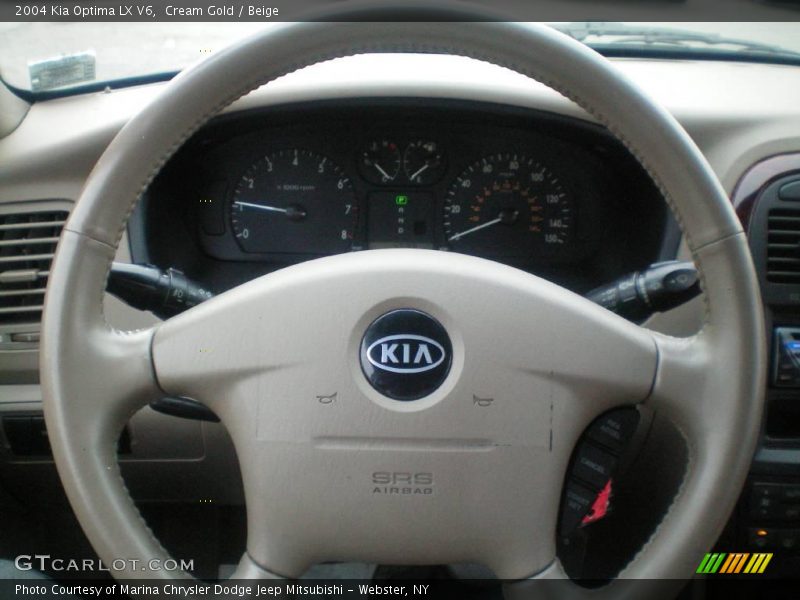 Cream Gold / Beige 2004 Kia Optima LX V6