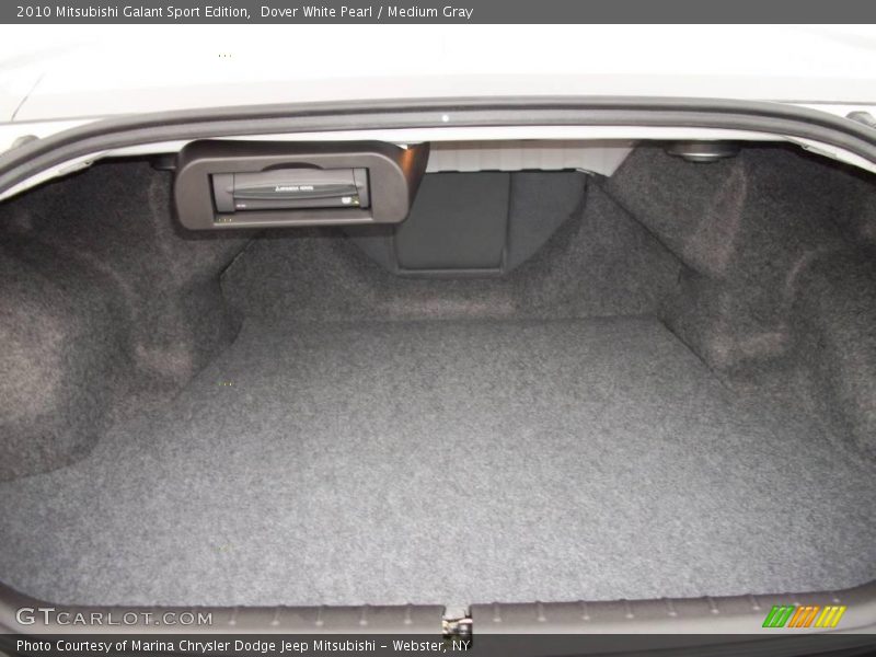 Dover White Pearl / Medium Gray 2010 Mitsubishi Galant Sport Edition