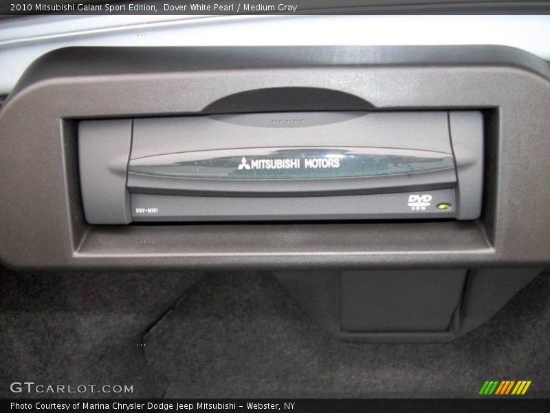 Dover White Pearl / Medium Gray 2010 Mitsubishi Galant Sport Edition