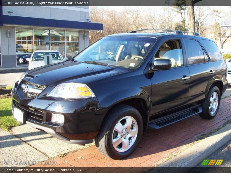 Nighthawk Black Pearl / Saddle 2006 Acura MDX
