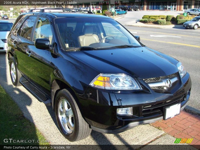 Nighthawk Black Pearl / Saddle 2006 Acura MDX