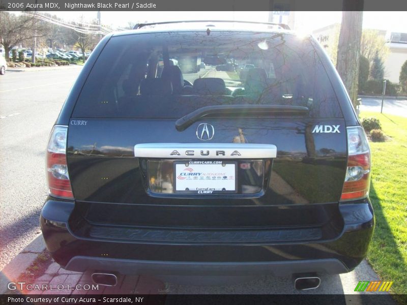 Nighthawk Black Pearl / Saddle 2006 Acura MDX