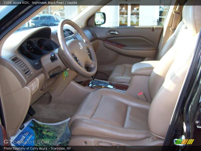 Nighthawk Black Pearl / Saddle 2006 Acura MDX