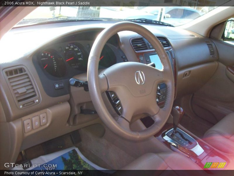Nighthawk Black Pearl / Saddle 2006 Acura MDX