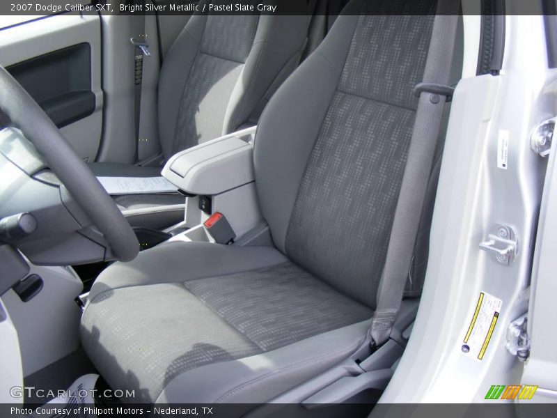 Bright Silver Metallic / Pastel Slate Gray 2007 Dodge Caliber SXT