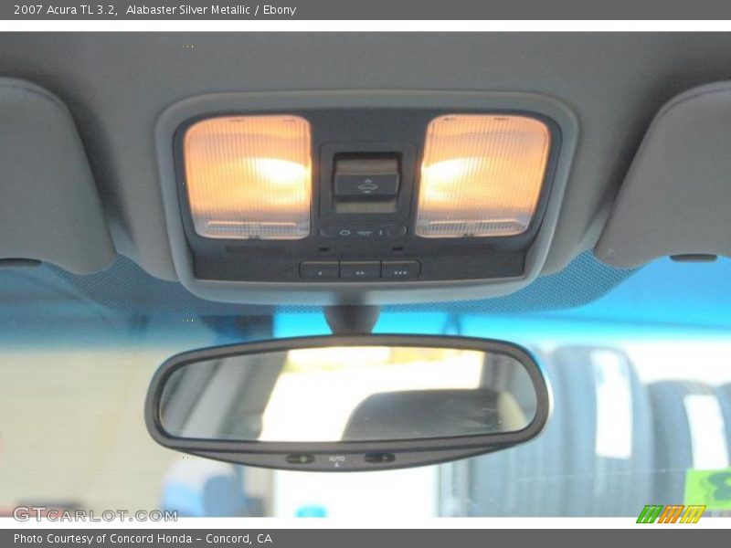 Alabaster Silver Metallic / Ebony 2007 Acura TL 3.2
