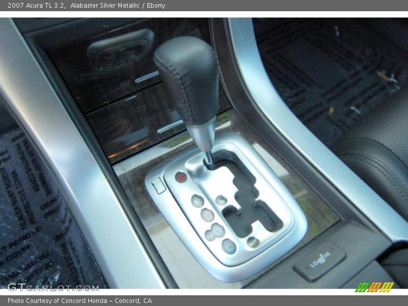 Alabaster Silver Metallic / Ebony 2007 Acura TL 3.2