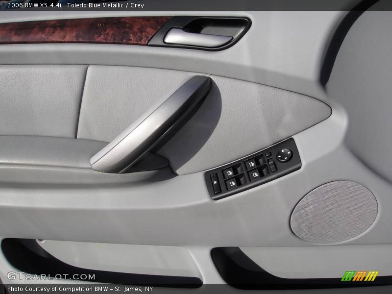 Toledo Blue Metallic / Grey 2006 BMW X5 4.4i