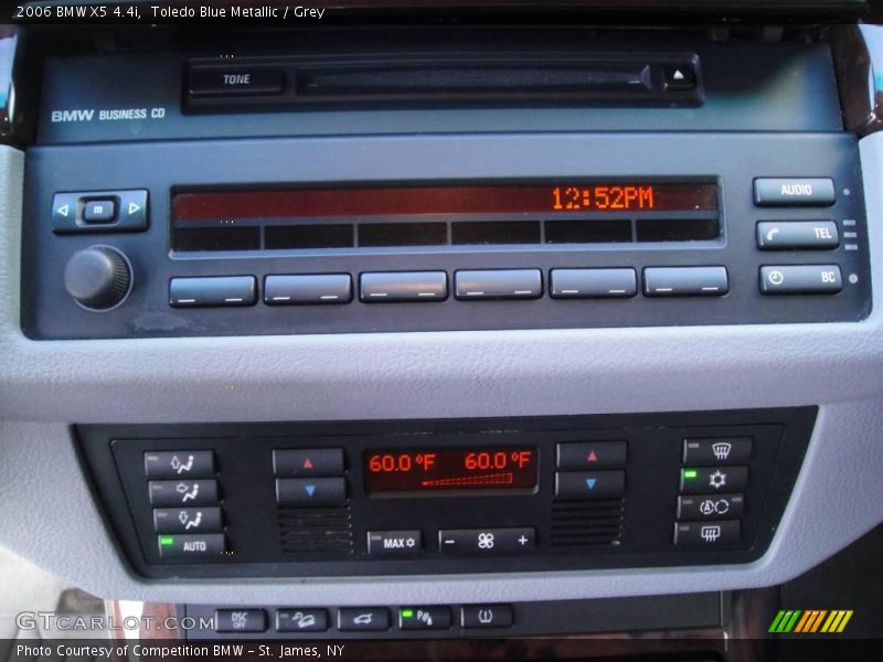 Toledo Blue Metallic / Grey 2006 BMW X5 4.4i