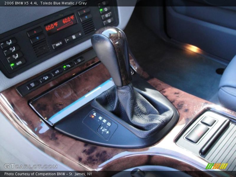 Toledo Blue Metallic / Grey 2006 BMW X5 4.4i
