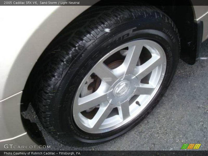 Sand Storm / Light Neutral 2005 Cadillac SRX V6