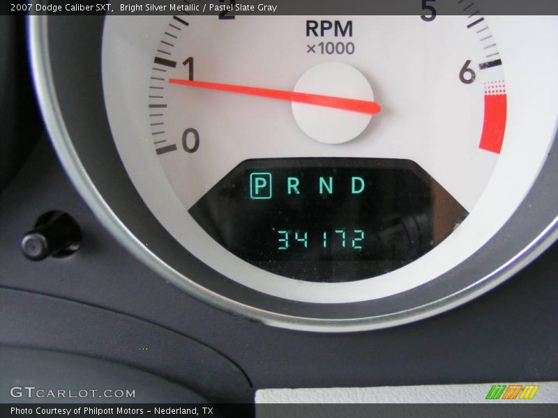 Bright Silver Metallic / Pastel Slate Gray 2007 Dodge Caliber SXT